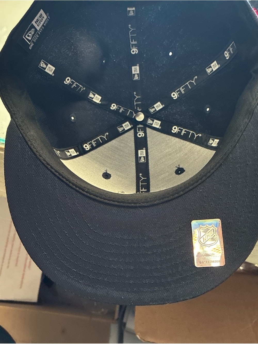 New Era 9FIFTY Snapback Hat - Black Anaheim Ducks Mascot Logo - Picture 9 of 12